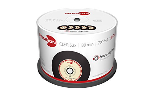 Primeon 2761108 Cdrw Branco Cd-R 700 Mb 50 Unidades Primeon - Mídias vazias - 700 MB, 50 unidades, 52x, 1,2 cm