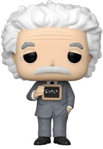 Figura FUNKO POP! Icons: Albert Einstein Scientist Funko - Bonecos de ação e brinquedo - vinil, 9 cm, caixa original
