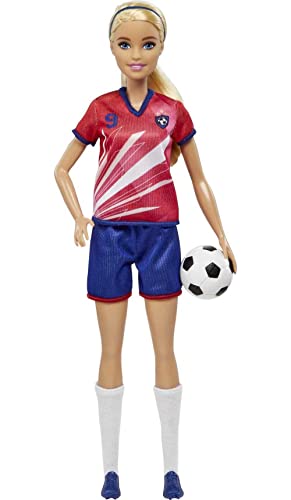 BARBIE Futebolista (Idade Mínima Recomendada: 3 anos) Barbie - Bonecas - futebol, 3 anos