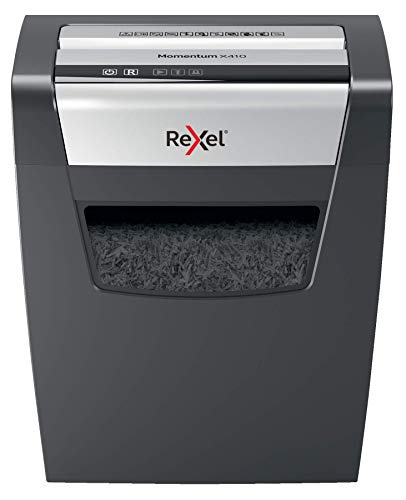 Destruidora REXEL Momentum X410 (10 folhas - Capacidade: 34 L) Rexel - Destruidoras de papel - 10 folhas, 34 L