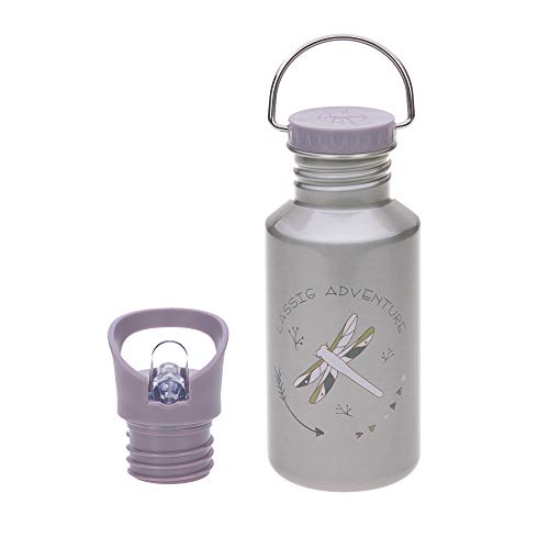 Garrafa de Montanha LAESSIG Adventure Dragonfly 0.6L Lässig - Garrafas de engarrafamento - 0,6L, aço inoxidável, resistente, duradoura