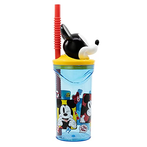 Garrafa Tupper DISFRAZZES Mickey Mouse (360ml) Stor - Porta-alimentos e bebidas - garrafa, tupper, mickey mouse, 360ml