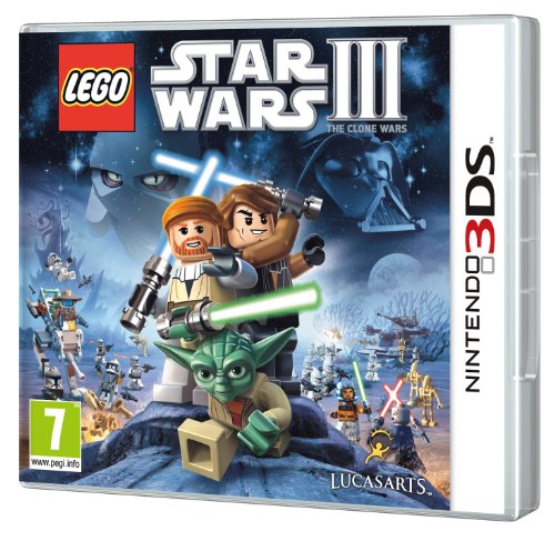 Jogo Nintendo 3DS Lego Star Wars III: The Clone Wars Nintendo - Software de jogos de vídeo - nintendo 3ds, aventura, guerra dos clones, personagens, veículos