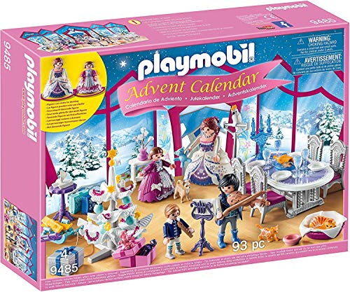 PLAYMOBIL Holiday Calendar Christmas Dance PLAYMOBIL - Calendários do advento - 2 figuras, árvores decoradas, luzes, presentes