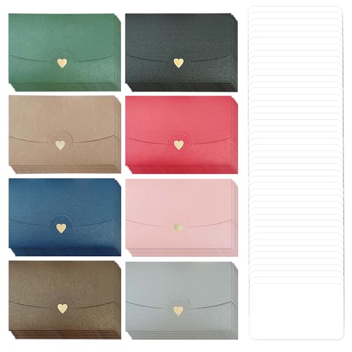 Conjunto de 48 Cartões de Regalo com 48 Tarjetas Brancas NyxSeat - Envelopes - conjunto, cartões, regalo, tarjetas brancas