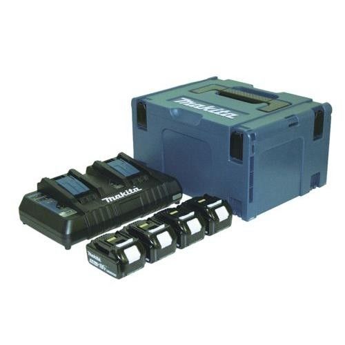 Carregador de Bateria MAKITA 197626-8 (1.5 Ah) Makita - Baterias para ferramentas elétricas - 18 V, 5 Ah, litio, 4 peças