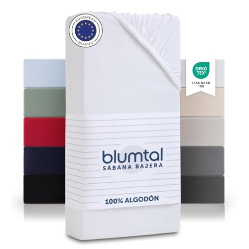 Lençol de Baixo BLUMTAL Basics (Algodão - 100x160 cm) Everbrent - Roupa de cama e cama - algodão, 100x160 cm