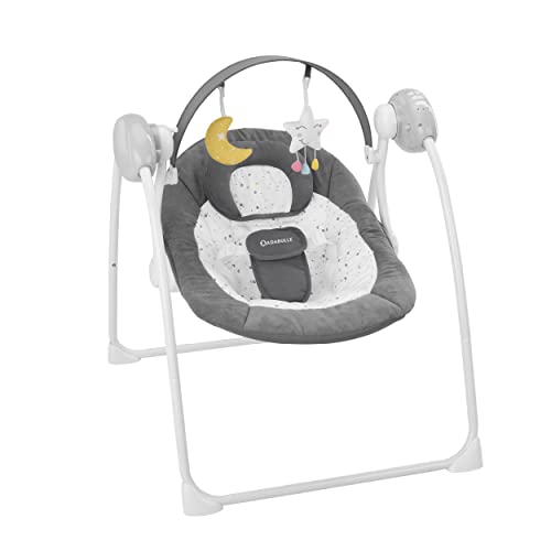 Espreguiçadeira BADABULLE Moonlight (Branco - 58x60x82 cm) BADABULLE - Brinquedos para bebês e equipamentos de atividades - branco, 58x60x82 cm
