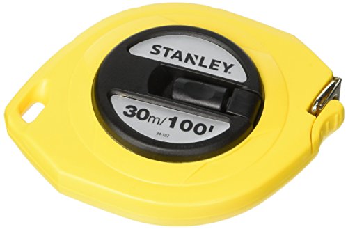 Fita Métrica STANLEY 0 34 107 (30 m) TRW - Fitas métricas - 30m, poliéster, elastano, preto