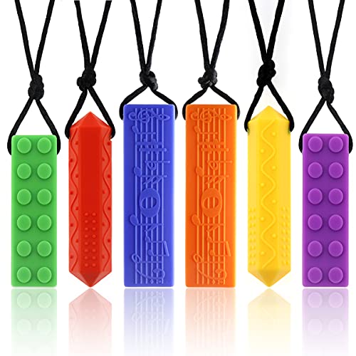 Chaveiro de mastigar Sensorial Azul 10 peças Dongguan Pei Ze Electronic Technology Co., Ltd - Cuidados com a higiene oral - sensorial, azul, 10 peças