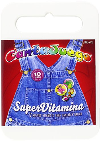DVD+CD Cantajuegos Supervitamina (Edad Mínima Recomendada: 3 años) Legacy - Mídia - dvd, cd, supervitamina, cantajuegos, vitamix, canciones
