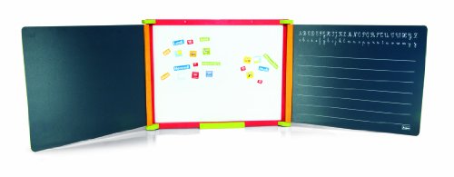 Quadro Magnético Infantil JUMBO TRIPTICO WOOD 3 FACES JEUJURA - Quadros brancos de apagar a seco - infantil, triptico, wood