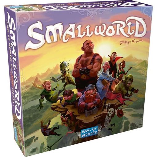 Jogo de Tabuleiro ASMODEE Small World (Idade Mínima Recomendada: 8 anos) Asmodee - Jogos - conquista, dominação, cooperativo, objetivos