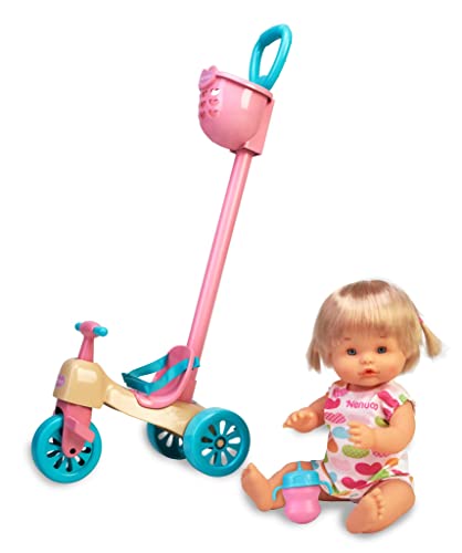 Nenuco: Triciclo (Idade Mínima Recomendada: 3 anos) Nenuco - Brinquedos - idade mínima 3 anos, almofadas, biberão, alça segura