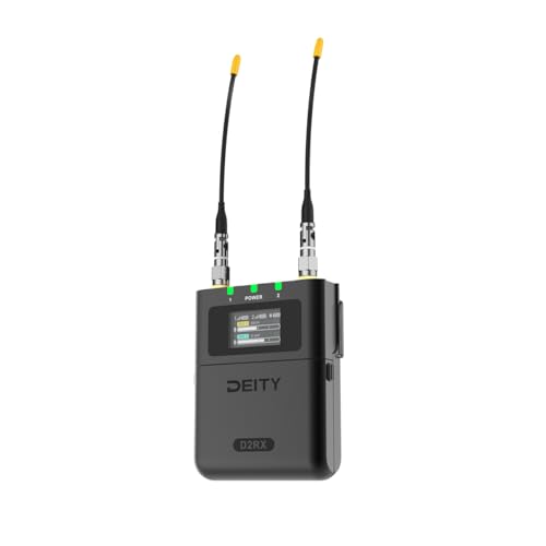 Receptor de vídeo DEITY THEOS D2RX (Wireless) Deity - Áudio - wireless, 550-960 MHz, 100 metros, display LCD