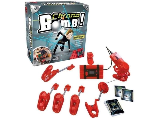 Jogo de Tabuleiro IMC TOYS Chrono Bomb (Idade Mínima Recomendada: 4 anos) IMC Toys - Brinquedos - tabuleiro, 4 anos, chrono bomb