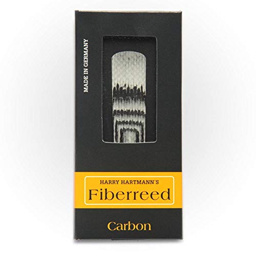 Ligas de Saxofone HARRY HARTMANN Carbon Fiberreed - Medium Fiberreed - Acessórios para instrumentos de sopro de madeira - fibra de carbono, resistente, durável