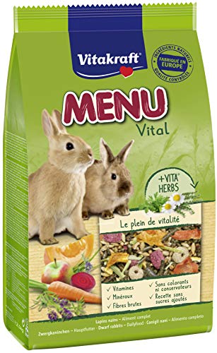 Ração para Coelhos VITAKRAFT (2.5 Kg - Seca) Vitakraft - Ração para cães - coelho, seca, 2.5 kg