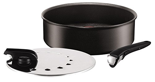 Panela com Tampa TEFAL Ingenio Expertise Tefal - Frigideiras e panelas de fritar - alumínio forjado, antiaderente, indicador luminoso