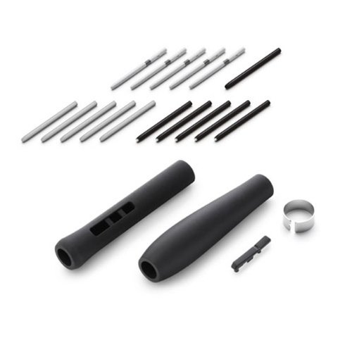Acessório para mesa digitalizadora WACOM Professional Accessory Kit Wacom - Pontas de caneta stylus e recargas - tablet, rato digitalizador, wacom, intuos pro, cintiq