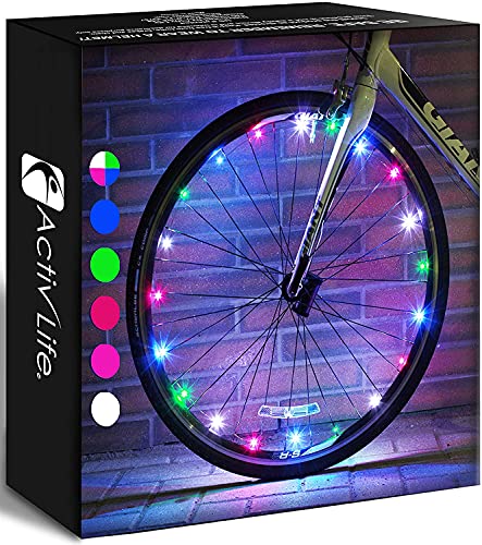 Luzes Led Para Rodas De Bicicletas Activ Life Conjunto 2 Rodas Activ Life - Aros e rodas para veículos automotores - 2 rodas, led, estradas, ciclismo