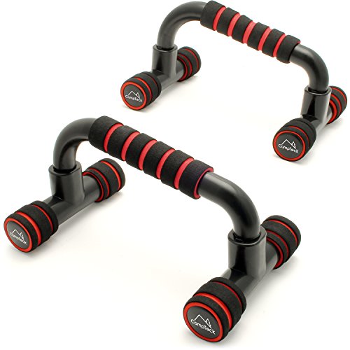 Suporte para Flexões de Braço com Almofada CAMPTECK CampTeck - Barras de flexão e barra de pull-up - suporte, flexões, almofada