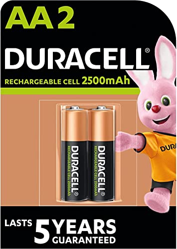 Pilhas Recarregáveis DURACELL AA 2500mAh Duracell - Baterias - 2500mAh, recarregáveis, duracell