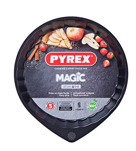 Forma para Tarteira Pyrex Magic 27 Cm (Recondicionado Como Novo) Pyrex - Formas para bolos e moldes - 27 cm, vidro, recipiente, recondicionado
