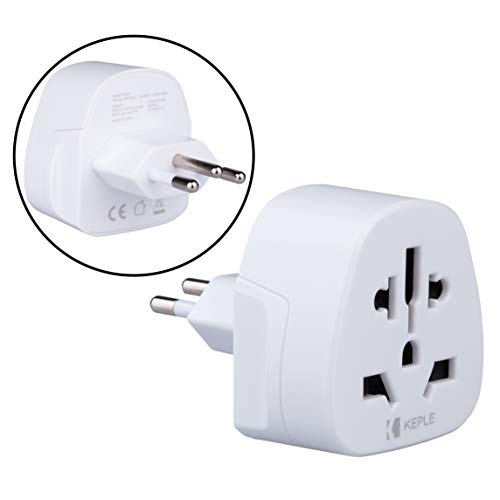 Adaptador de Viagem BRAZIL (Universal - 2 Tomadas) Keple - Inversores de energia - universal, 2 tomadas