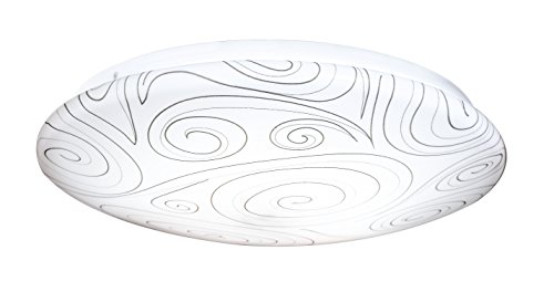Candeeiro Suspenso EGLO Integrado (E14 - 1 x 60 W - Aço e Vidro) EGLO - Luminárias Decorativas - suspenso, E14, 60 W, aço, vidro
