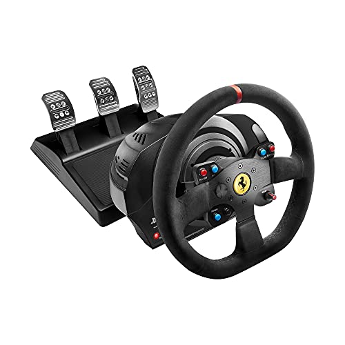 Volante THRUSTMASTER T300 Ferrari Integral Racing Wheel Alcantara Edition THRUSTMASTER - Controladores de jogo - volante, ferrari, integral racing wheel, alcantara edition
