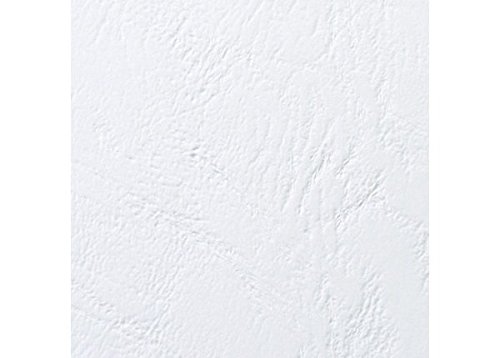 Pack 100 Capas para Encadernação GBC LeatherGrain A5 Branco GBC - Papel de capa - 100 unidades, A5, leather grain, 250g/m²