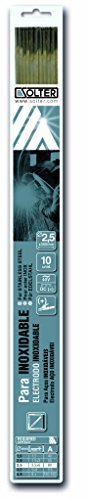 Electrodo de carbono em aço inoxidável 2,5x35mm Solter - Estanho e fluxo - carbono, aço inoxidável, 2,5x35mm, estimulação