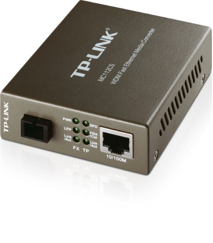 Conversor de rede tp-link mc112cs 125 mbit/s preto (Rede) TP-Link - Repetidores e transceptores - conversor, rede, tp-link, mc112cs, 125mbit/s, preto