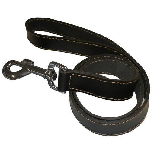 Trela para Cães YAGO (Preto - Couro - 120 cm) YAGO - Trelas para animais de estimação - couro, 120 cm, preto, vacca