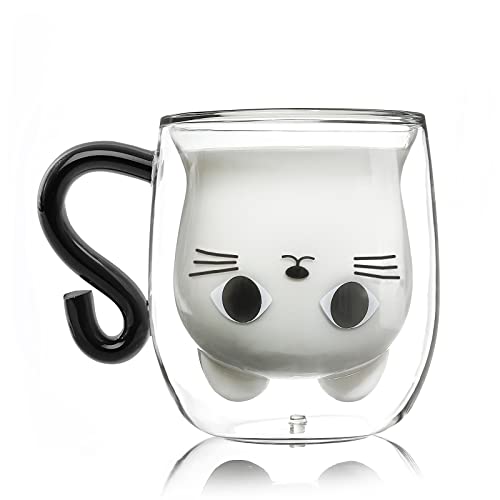 Caneca de Vidro com Alça, 300 Ml, 8.7 X 9.5 Cm, Transparente Qinhai - Canecas - vidro, alça, 300 ml, transparente