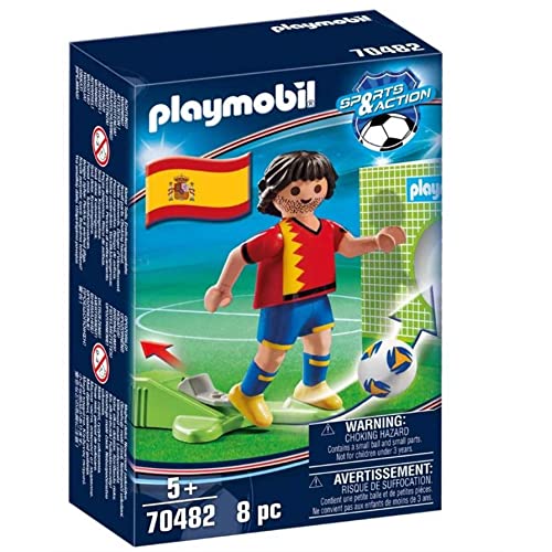 Playmobil Sports & Action 70482 conjunto de bonecos temáticos para crianças PLAYMOBIL - Conjuntos de brinquedos - futebol, disparo, balão, grelha, uniforme