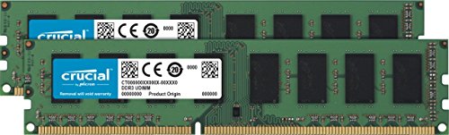 Memória RAM DDR3 CRUCIAL CT2K8G4S186M (2 x 8 GB - 1866 MHz - CL 13) Crucial - Memória ram - 16 gb, ddr3, 1866 MHz, 240-pin DIMM