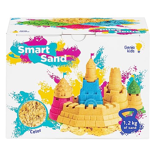 Areia mágica para crianças GENIO KIDS (Idade mínima recomendada: 3 anos) OOO "Strana igrushek" - Materiais de arte e artesanato - mágica, crianças, educativo, divertido