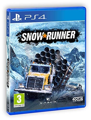 Jogo PS4 Snowrunner (Módulo de Substituição - M3) Focus Home Interactive - Software de jogos de vídeo - ps4, snowrunner, simulação, m3