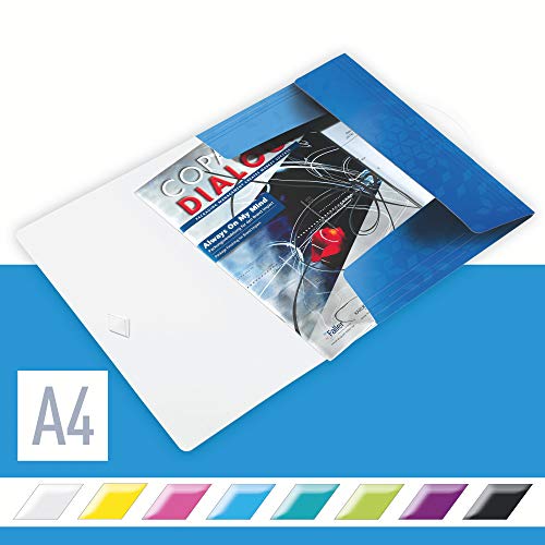 Pasta LEITZ WOW 75 mm Azul (Capacidade: 150 folhas) Leitz - Pastas de arquivo - 150 folhas, a4, polipropileno, azul