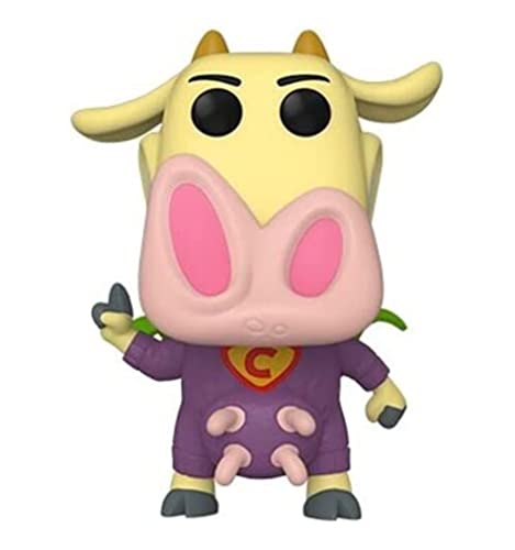 Figura FUNKO Pop! Cartoon Network- Superhero Cow: Cow Funko - Brinquedos - figura, vinil, superhero cow, cartoon network