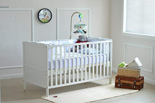 Berço de Viagem STAR IBABY Dreams Conver (Branco) STAR IBABY - Móveis para bebês e crianças pequenas - berço, viagem, transformável, MDF, design moderno
