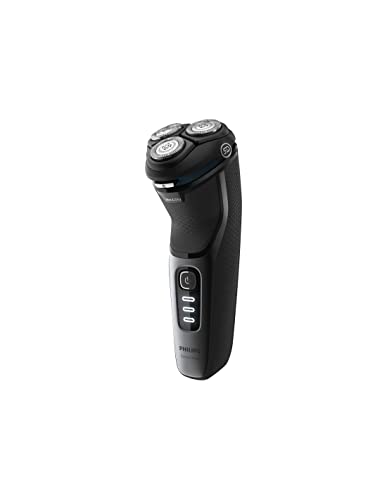 Máquina de Barbear PHILIPS S3000/10 (Autonomia: 60 min - Bateria) Philips - Acessórios de banheiro - 60 min, bateria, cabeçotes giratórios, PowerCut