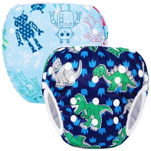 Fraldas para Bebé PHOGARY 2 peças (Tam: 3-10 kg) PHOGARY - Roupa - impermeável, poliéster pul, ajustável, fácil de lavar