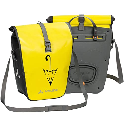 Bolsa de Ciclismo VAUDE Aqua Back (Preto) VAUDE - Peças para bicicletas - impermeável, 1L, bolso lateral, fecho de correr