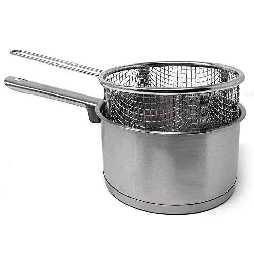 Caçarola com Grelhador MGE 16 Cm Aço Inoxidável MGE World - Panelas de molho - caçarola, grelhador, aço inoxidável