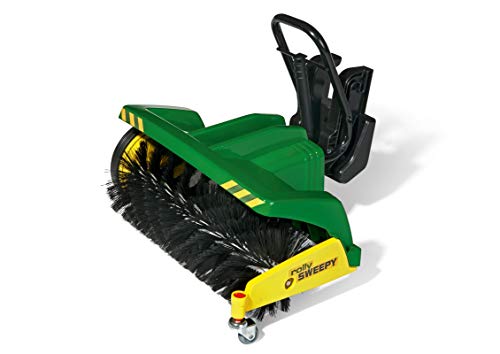 Atrelado para Trator ROLLYTOYS Rolley Sweepy Rolly Toys - Acessórios para brinquedos de passeio - atrelado, trator, limpeza, capacete giratório, removível