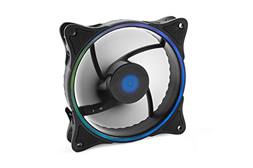 Coolbox Deep Iris Caixa de Computador Ventoinha 12 Cm Preto COOLBOX - Peças de refrigeração de sistema de computador - 1,2 cm, preto, ventoinha, CC/CA