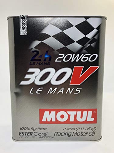 Óleo de Motor MOTUL 300V Le Mans 20W-60 (2L) MOTUL - Óleo do motor do veículo - 20W-60, 2L, automóveis